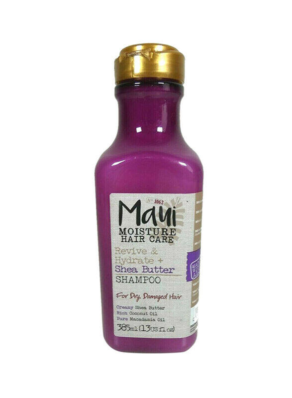 Maui Moisture Revive And Hydrate + Shea Butter Shampoo for Dry & Damaged Hair, 385ml
Maui Moisture Revive And Hydrate + Shea Butter Shampoo for Dry & Damaged Hair, 385ml