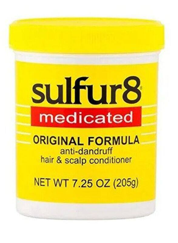 Sulfur8 Medicated Original Formula Anti-Dandruff Hair & Scalp Conditioner for All Hair Type, 205gm
Sulfur8 Medicated Original Formula Anti-Dandruff Hair & Scalp Conditioner for All Hair Type, 205gm