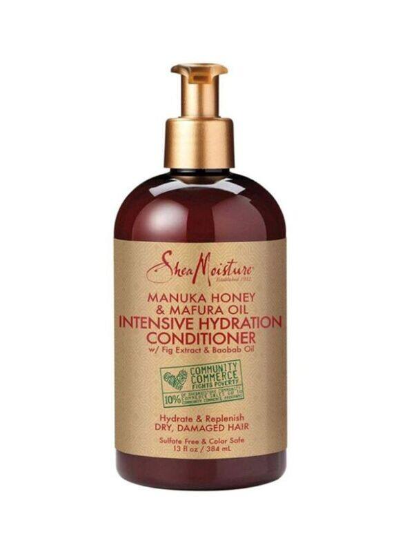 Shea Moisture Manuka Honey & Mafura Oil Intensive Hydration Hair Conditioner for All Hair Type, 384ml
Shea Moisture Manuka Honey & Mafura Oil Intensive Hydration Hair Conditioner for All Hair Type, 384ml