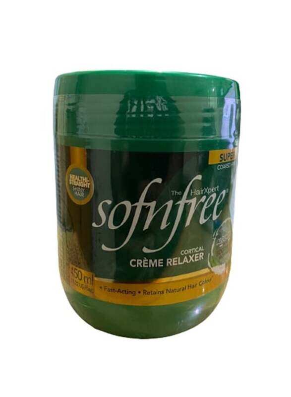 Sofn'free Neutralising Shampoo with Cortical Creme Relaxer for All Hair Types, 450ml
Sofn'free Neutralising Shampoo with Cortical Creme Relaxer for All Hair Types, 450ml