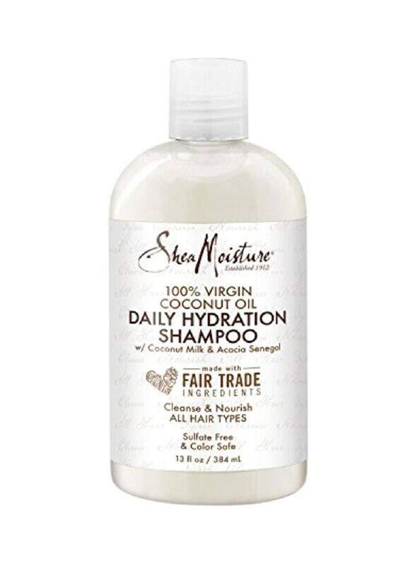 Shea Moisture Daily Hydration Shampoo With Virgin Coconut Oil for All Hair Types, 13oz
Shea Moisture Daily Hydration Shampoo With Virgin Coconut Oil for All Hair Types, 13oz
