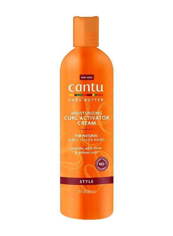 Cantu Shea Butter For Natural Hair Moisturizing Curl Activator Cream for Curly Hair, 12oz
Cantu Shea Butter For Natural Hair Moisturizing Curl Activator Cream for Curly Hair, 12oz
