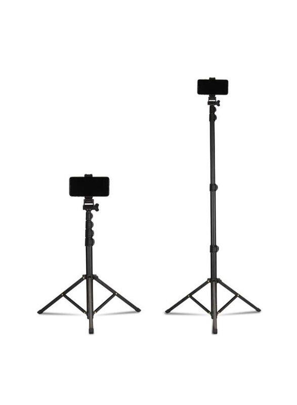 N/a Jmary MT39 61-inch Heavy Duty Aluminum Extendable Cell Phone Tripod Stand Selfie Stick Tripod with Phone Clip, Black
N/a Jmary MT39 61-inch Heavy Duty Aluminum Extendable Cell Phone Tripod Stand Selfie Stick Tripod with Phone Clip, Black