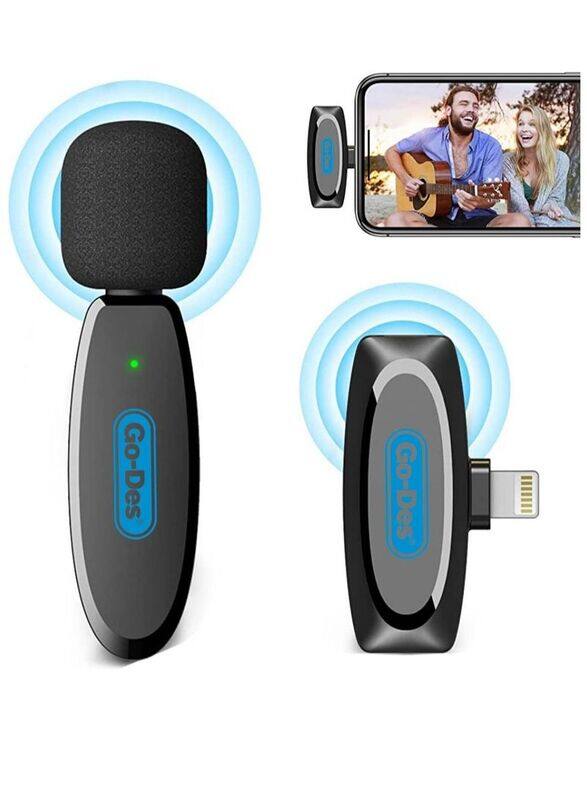 N/a Go-Des Apple iPhone 14 Pro Max Professional Portable Wireless Digital Microphone Outdoor Mini Noise Cancelling, Black
N/a Go-Des Apple iPhone 14 Pro Max Professional Portable Wireless Digital Microphone Outdoor Mini Noise Cancelling, Black