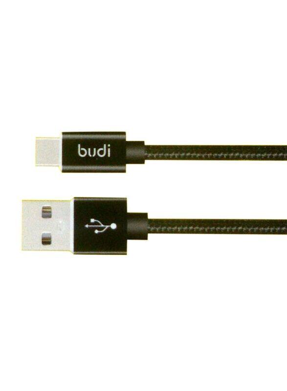 Budi 1-Meters USB Type-C Data Cable, USB Type A to USB Type-C for Smartphones/Tablets, Black
Budi 1-Meters USB Type-C Data Cable, USB Type A to USB Type-C for Smartphones/Tablets, Black