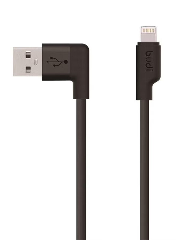 Budi 1.2-Meters Lightning Cable, USB Type A to Lightning for Apple Devices, Black
Budi 1.2-Meters Lightning Cable, USB Type A to Lightning for Apple Devices, Black