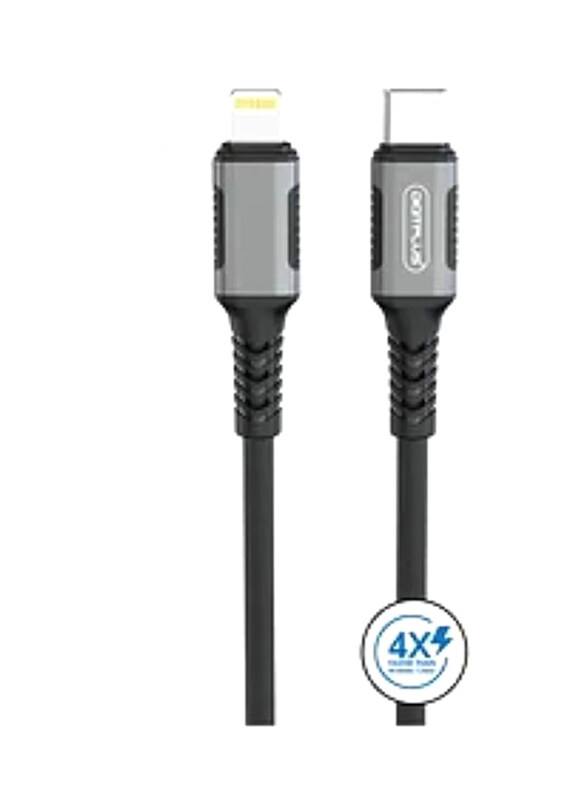 Digitplus One Size Smart ID 30W Lightning Elite Data Cable, Fast Charging USB C to Lightning for Apple Devices, Black
Digitplus One Size Smart ID 30W Lightning Elite Data Cable, Fast Charging USB C to Lightning for Apple Devices, Black