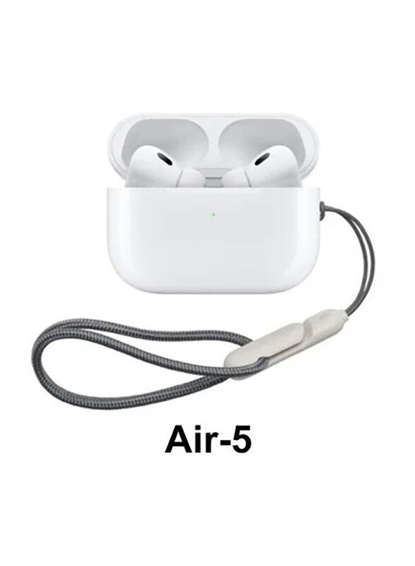 Haino Teko Air-5 Wireless Bluetooth In-Ear Earphones Free Silicon Cover with Hook, White
Haino Teko Air-5 Wireless Bluetooth In-Ear Earphones Free Silicon Cover with Hook, White