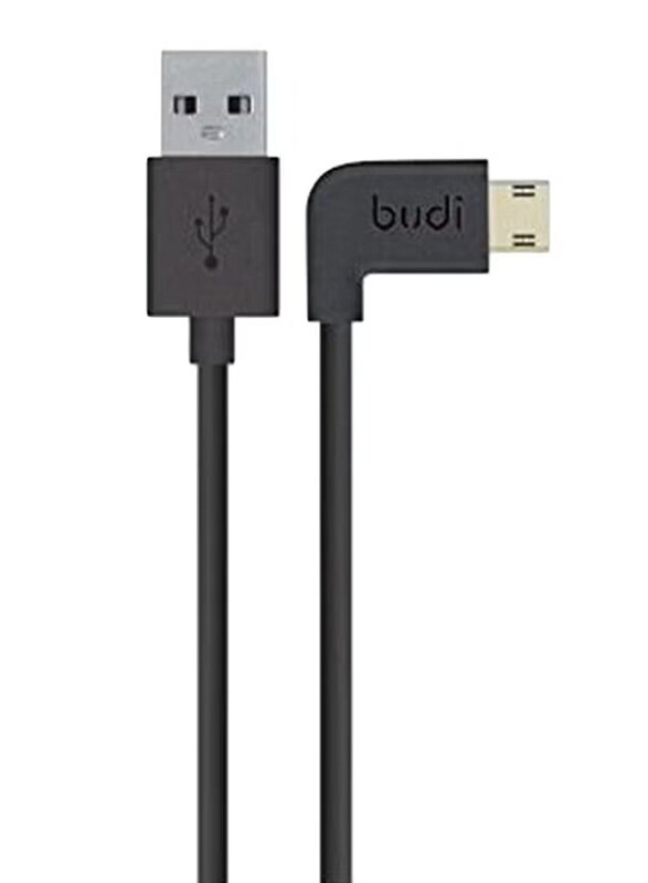 Budi 1.2-Meter Micro-B USB Data Sync Cable, Fast Charging USB A Male to Micro-B USB for Smartphones/Tablets, Black
Budi 1.2-Meter Micro-B USB Data Sync Cable, Fast Charging USB A Male to Micro-B USB for Smartphones/Tablets, Black
