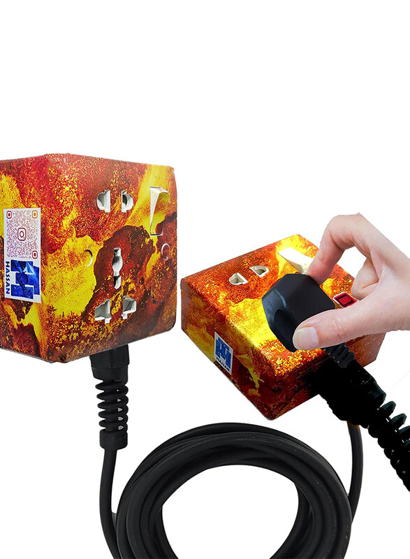 Hassan Graffiti Design Single Socket Extension, 13A with 5-Meter Heavy Duty Long Cord, Martian
Hassan Graffiti Design Single Socket Extension, 13A with 5-Meter Heavy Duty Long Cord, Martian