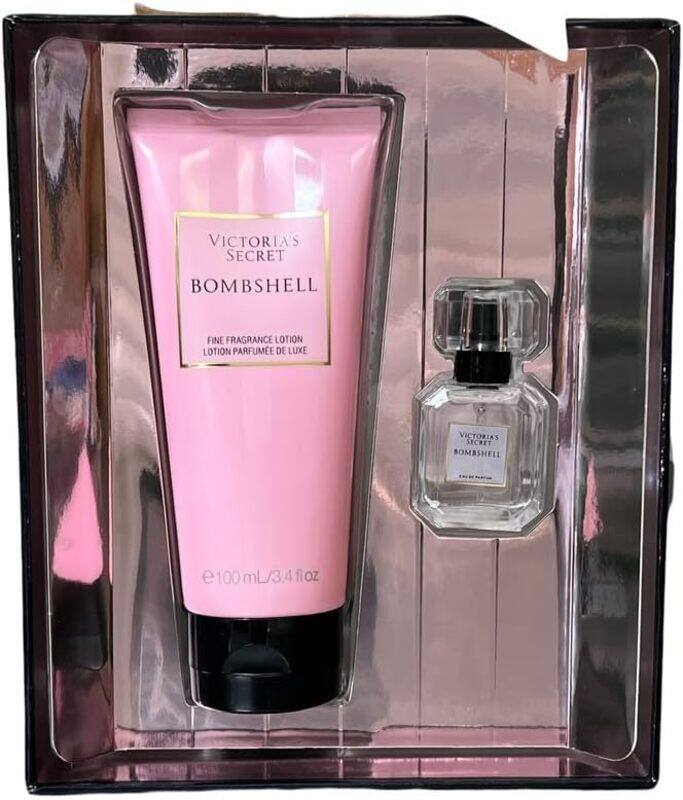 Victoria'S Secret 2-Piece Bombshell Set for Women, Bombshell 0.25oz EDP Perfume, Bombshell 3.4oz Travel Lotion
Victoria'S Secret 2-Piece Bombshell Set for Women, Bombshell 0.25oz EDP Perfume, Bombshell 3.4oz Travel Lotion