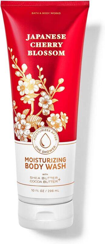 Bath & Body Works Japanese Cherry Blossom Moisturizing Body Wash With Shea Butter and Cocoa Butter, 296ml
Bath & Body Works Japanese Cherry Blossom Moisturizing Body Wash With Shea Butter and Cocoa Butter, 296ml