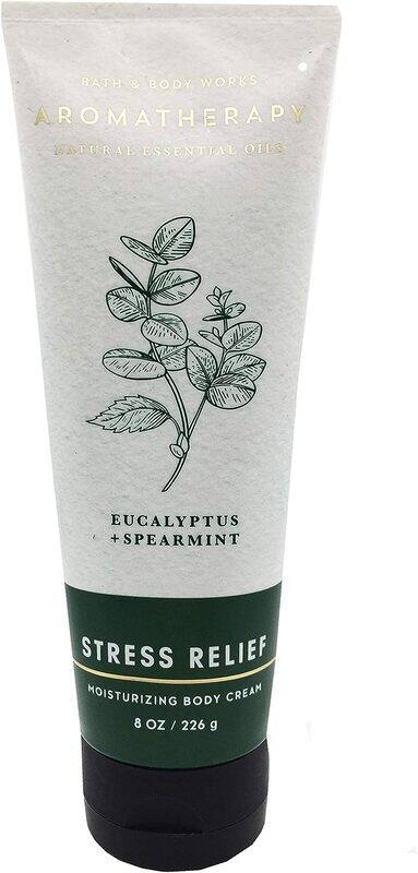 Bath & Body Works Aromatherapy Stress Relief Eucalyptus Spearmint Body Cream, 8oz
Bath & Body Works Aromatherapy Stress Relief Eucalyptus Spearmint Body Cream, 8oz