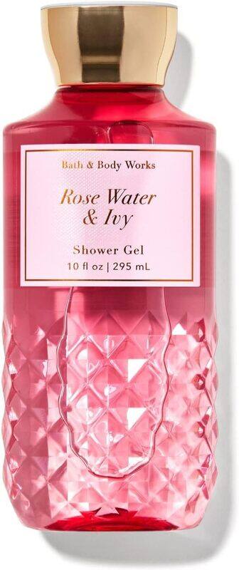 Bath & Body Works Rose Water & Ivy Shower Gel 2020 Edition with Shea Butter, Aloe and Vitamin E10, 295ml
Bath & Body Works Rose Water & Ivy Shower Gel 2020 Edition with Shea Butter, Aloe and Vitamin E10, 295ml