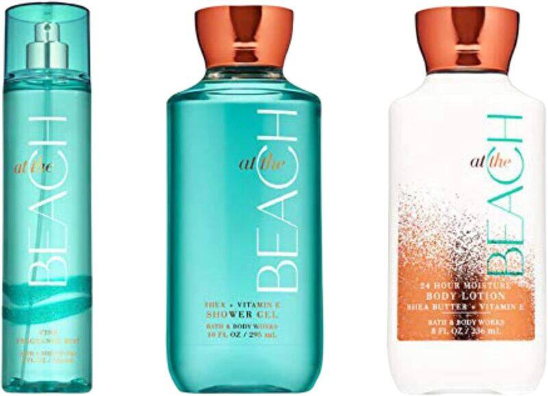 Bath & Body Works Signature Collection At The Beach Shower Gel & Body Lotion & Body Mist Set Unisex
Bath & Body Works Signature Collection At The Beach Shower Gel & Body Lotion & Body Mist Set Unisex