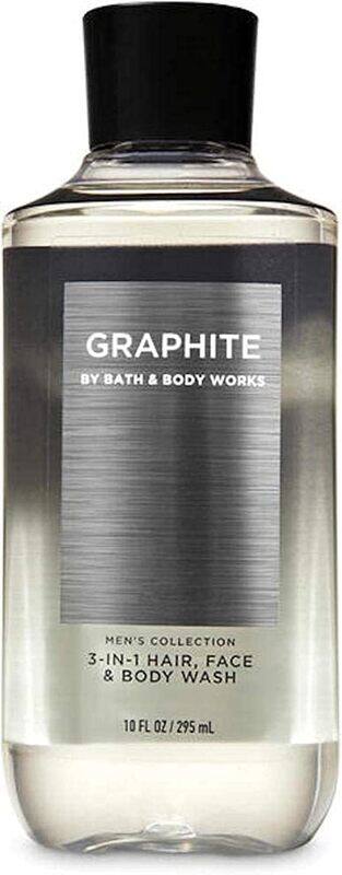 White Barn Candle Company Bath and Body Works Bath & Body Works Men's Collection Graphite 3-in-1 Hair Face and Body Wash, 10oz
White Barn Candle Company Bath and Body Works Bath & Body Works Men's Collection Graphite 3-in-1 Hair Face and Body Wash, 10oz