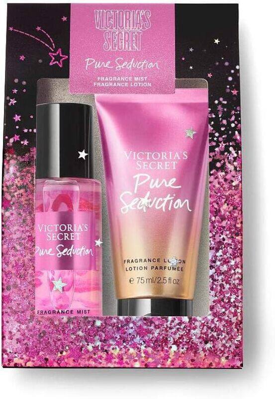 Victoria's Secret 2-Piece Set for Women Pure Seduction Mini Mist & Lotion Gift Set
Victoria's Secret 2-Piece Set for Women Pure Seduction Mini Mist & Lotion Gift Set