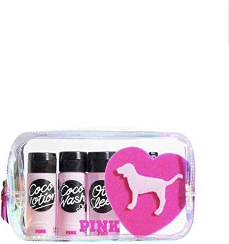 Victoria's Secret Victoria’s Secret PINK COCO Gift Set with Wash, Lotion, Oil, Sponge & Beauty Bag
Victoria's Secret Victoria’s Secret PINK COCO Gift Set with Wash, Lotion, Oil, Sponge & Beauty Bag