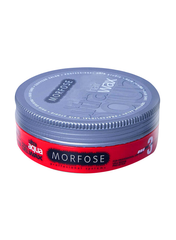 Morfose Ultra Aqua Hair Wax with Strawberry Scent for All Hair Types, 175 ml
Morfose Ultra Aqua Hair Wax with Strawberry Scent for All Hair Types, 175 ml