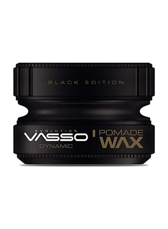Vasso Dynamic Water Based Matte Look Black Edition Pomade Styling Wax Paste, 150ml
Vasso Dynamic Water Based Matte Look Black Edition Pomade Styling Wax Paste, 150ml