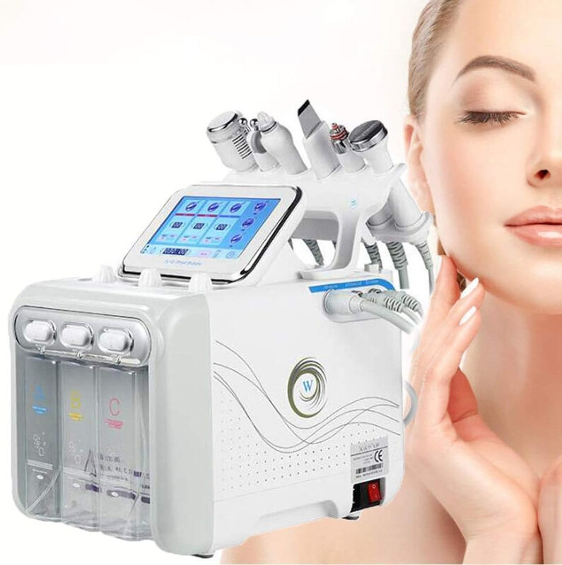 JJ.Yoma 7 in 1 Hydrogen Professional Diamond Microdermabrasion Peeling Scrubber Oxygen Facial Machine, 1 Piece
JJ.Yoma 7 in 1 Hydrogen Professional Diamond Microdermabrasion Peeling Scrubber Oxygen Facial Machine, 1 Piece