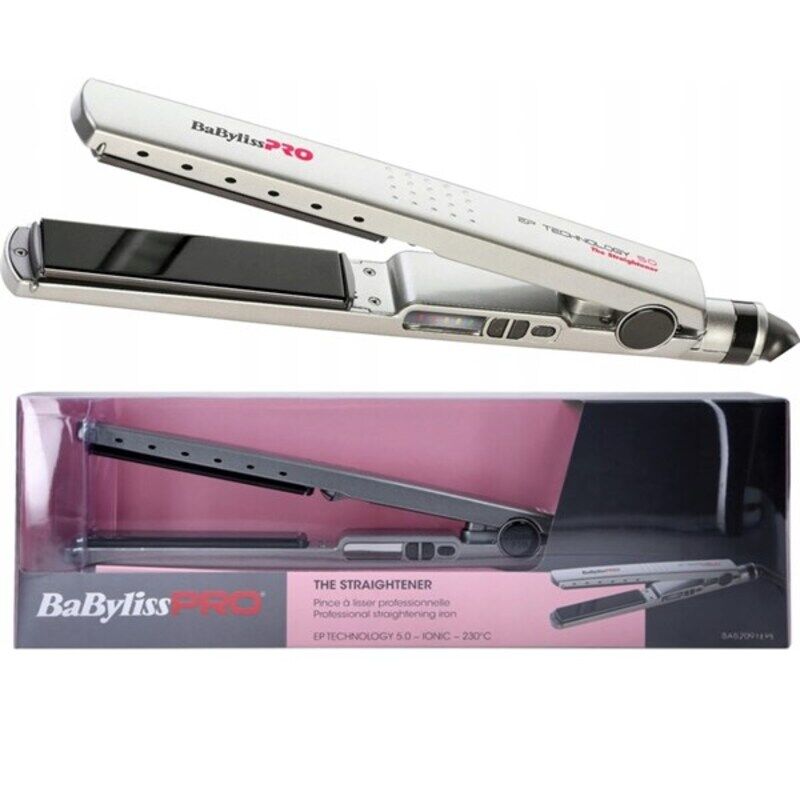 Babylisspro Babyliss Pro The Straightener Professional Straightening Iron / Ep Techno;ogy 5.0 - 230 Degree Celcius
Babylisspro Babyliss Pro The Straightener Professional Straightening Iron / Ep Techno;ogy 5.0 - 230 Degree Celcius