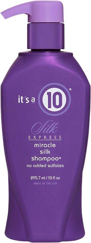 It’s A 10 It's A 10 Silk Express Miracle Silk Shampoo for Clean Shiny and Silky Smooth Hair (295ml 10fl oz)
It’s A 10 It's A 10 Silk Express Miracle Silk Shampoo for Clean Shiny and Silky Smooth Hair (295ml 10fl oz)