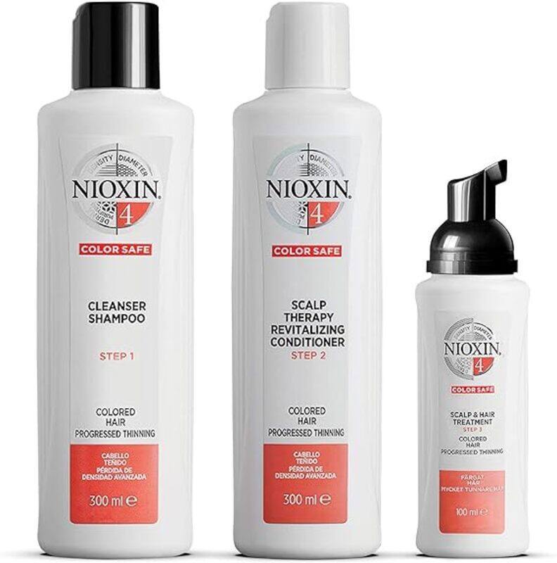 Nioxin Nioxin System 4 Colored Hair Progressed Thinning Kit for Unisex 3 Pc, Multi
Nioxin Nioxin System 4 Colored Hair Progressed Thinning Kit for Unisex 3 Pc, Multi