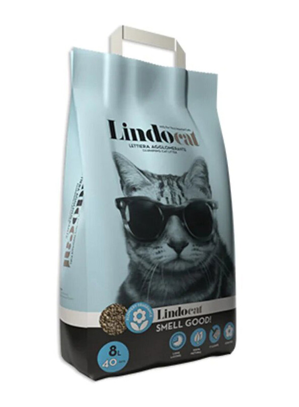 Lindocat Cat Flowery Fragrance Long Lasting Clumping Litter, 8 Liters, Multicolour
Lindocat Cat Flowery Fragrance Long Lasting Clumping Litter, 8 Liters, Multicolour