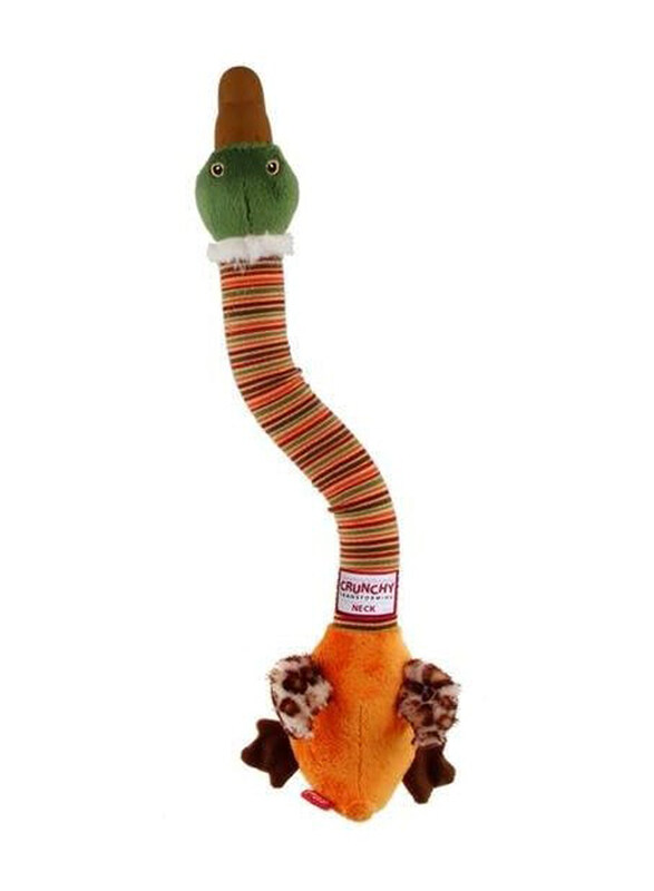 Gigwi Crunchy Transforming Neck Squeaky Toy for Small Dog Breeds, 1 Pieces, Multicolour
Gigwi Crunchy Transforming Neck Squeaky Toy for Small Dog Breeds, 1 Pieces, Multicolour