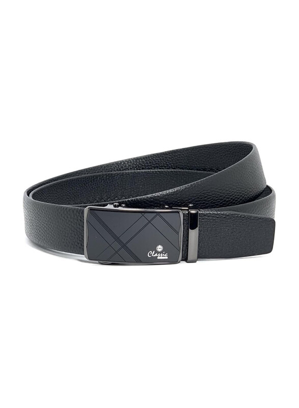 Classic Milano Men's Ratchet Dress Belt with Automatic Click Buckle and Gift Box, Leather, ALTHQ 3705-2, 42, Black
Classic Milano Men's Ratchet Dress Belt with Automatic Click Buckle and Gift Box, Leather, ALTHQ 3705-2, 42, Black