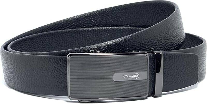 Classic Milano Genuine Leather Belt for Men Stylish Formal Belt Men with Automatic Buckle Black Men's Belt for Formal Wear, Comes with a Gift Box
Classic Milano Genuine Leather Belt for Men Stylish Formal Belt Men with Automatic Buckle Black Men's Belt for Formal Wear, Comes with a Gift Box