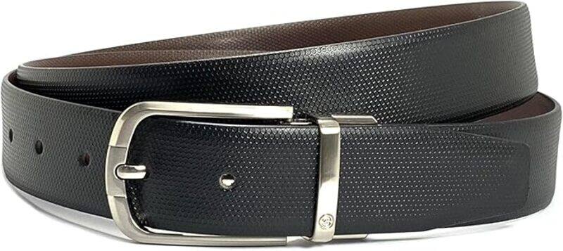 CLASSIC MILANO Genuine Leather Men’s Spanish Reversible Belt Men in the Gift Box, Leather Belt for men with Reversible Pin Buckle
CLASSIC MILANO Genuine Leather Men’s Spanish Reversible Belt Men in the Gift Box, Leather Belt for men with Reversible Pin Buckle