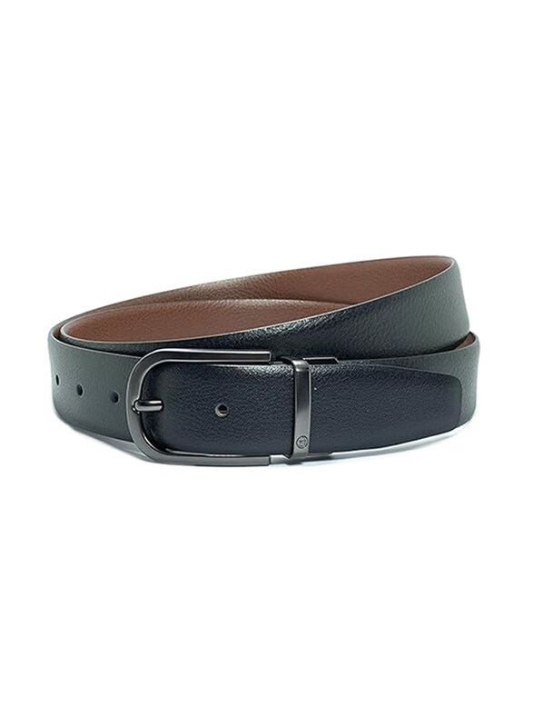 Classic Milano Mens Ratchet Dress Belt with Reversible Pin Buckle, Leather, Black/Brown
Classic Milano Mens Ratchet Dress Belt with Reversible Pin Buckle, Leather, Black/Brown