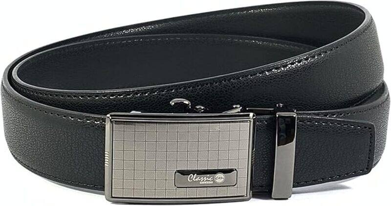 Classic Milano Mens Leather Belt Fashion Dress Belt men with Automatic Click Buckle Ratchet Style Enclosed in Elegant Gift Box
Classic Milano Mens Leather Belt Fashion Dress Belt men with Automatic Click Buckle Ratchet Style Enclosed in Elegant Gift Box