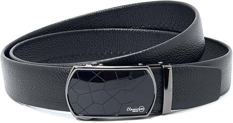Classic Milano Genuine Leather Belt for Men Stylish Formal Belt Men with Automatic Buckle Black Men's Belt for Formal Wear, Comes with a Gift Box
Classic Milano Genuine Leather Belt for Men Stylish Formal Belt Men with Automatic Buckle Black Men's Belt for Formal Wear, Comes with a Gift Box