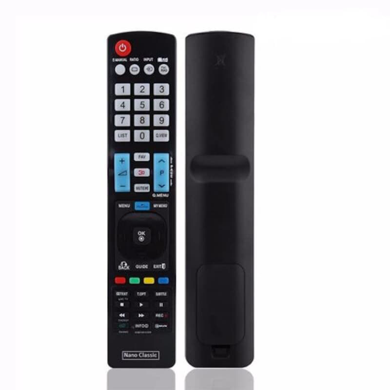 Generic Nano Classic Replacement TV Remote Control for LG Smart LCD/LED Plasma TV, AKB73615309, Black
Generic Nano Classic Replacement TV Remote Control for LG Smart LCD/LED Plasma TV, AKB73615309, Black
