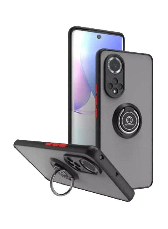 Generic Huawei Nova 9 Bumper Shockproof Matte Flexible Silicone Mobile Phone Case Cover with 360 Rotational Car Mount Magnetic Ring Holder, Black
Generic Huawei Nova 9 Bumper Shockproof Matte Flexible Silicone Mobile Phone Case Cover with 360 Rotational Car Mount Magnetic Ring Holder, Black