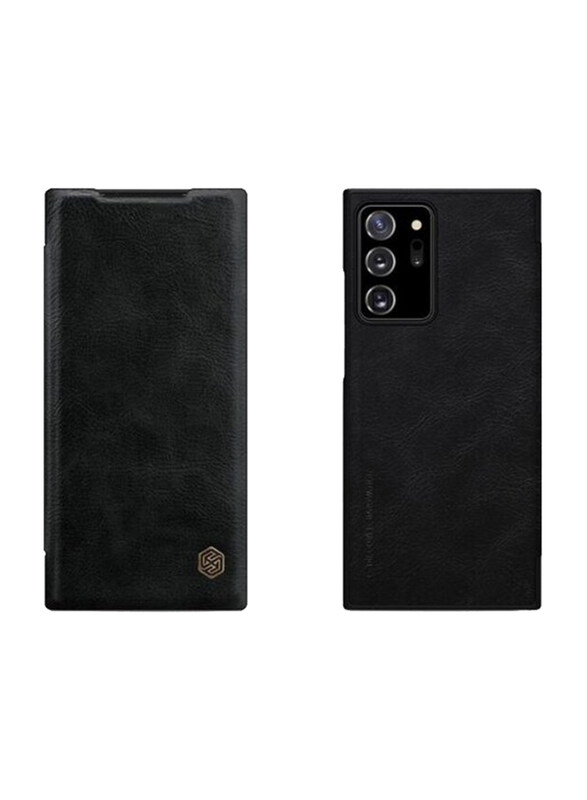 Nillkin Samsung Galaxy Note 20 Ultra Qin Series Leather Mobile Phone Flip Case Cover, Black
Nillkin Samsung Galaxy Note 20 Ultra Qin Series Leather Mobile Phone Flip Case Cover, Black