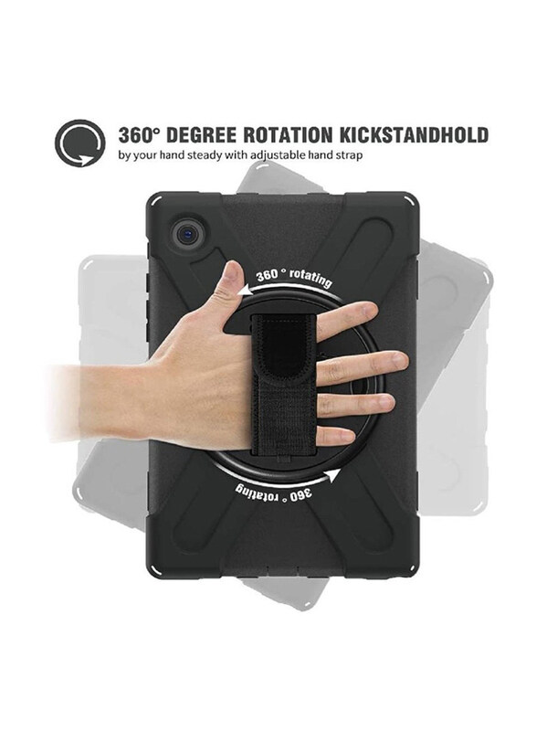Generic Samsung Galaxy Tab A8 10.5-Inch 3 Layer Heavy Duty Rugged Shockproof Kickstand Tablet Case Cover, Black
Generic Samsung Galaxy Tab A8 10.5-Inch 3 Layer Heavy Duty Rugged Shockproof Kickstand Tablet Case Cover, Black