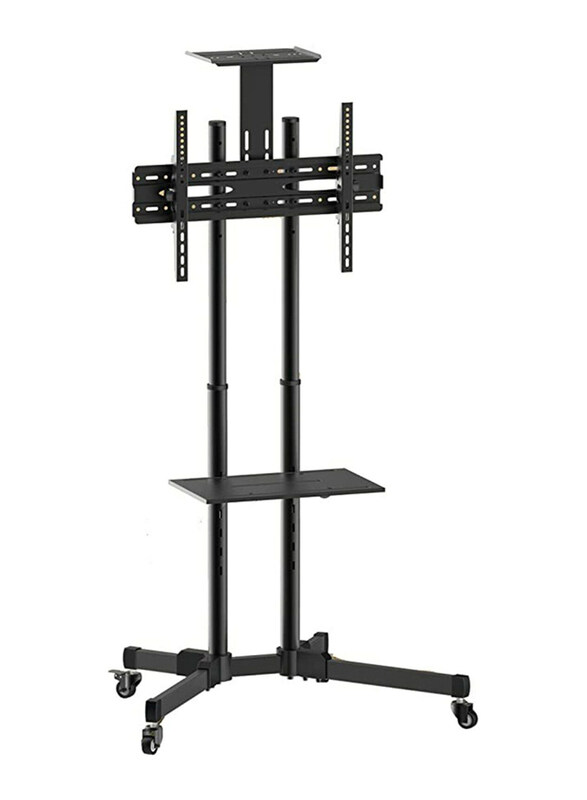 Stargold Heavy Duty Versatile 37 to 70 Inch TV Cart with Wheels for LED & LCD Screen, SG-867, Black
Stargold Heavy Duty Versatile 37 to 70 Inch TV Cart with Wheels for LED & LCD Screen, SG-867, Black