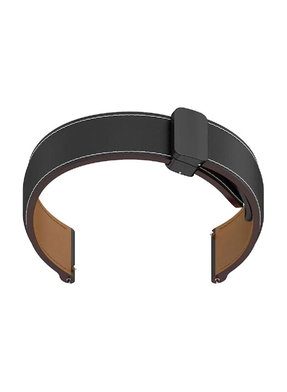 Perfii Genuine Cow Leather Watch Strap 22mm Folding Buckle Wristband for Xiaomi Watch S1, Black
Perfii Genuine Cow Leather Watch Strap 22mm Folding Buckle Wristband for Xiaomi Watch S1, Black