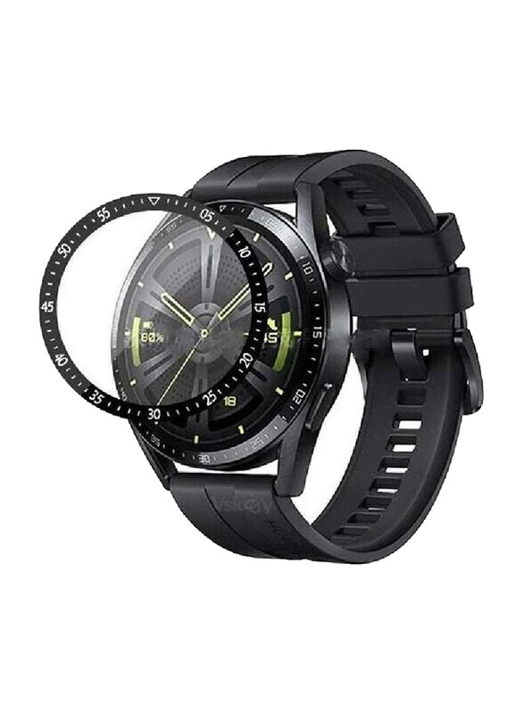 Generic Tempered Glass Screen Protector for Huawei Watch GT3 Pro 43mm, Clear/Black
Generic Tempered Glass Screen Protector for Huawei Watch GT3 Pro 43mm, Clear/Black
