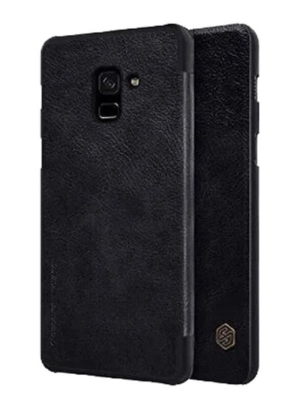 Nillkin Samsung Galaxy A8 Plus Qin Series Leather Mobile Phone Case Cover, Black
Nillkin Samsung Galaxy A8 Plus Qin Series Leather Mobile Phone Case Cover, Black