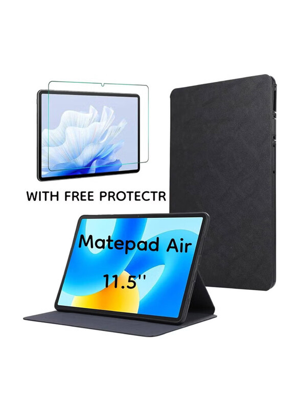 Generic Huawei Matepad Air 11.5 Inch Folding Mobile Phone Case Cover with Screen Protector, Black/Clear
Generic Huawei Matepad Air 11.5 Inch Folding Mobile Phone Case Cover with Screen Protector, Black/Clear