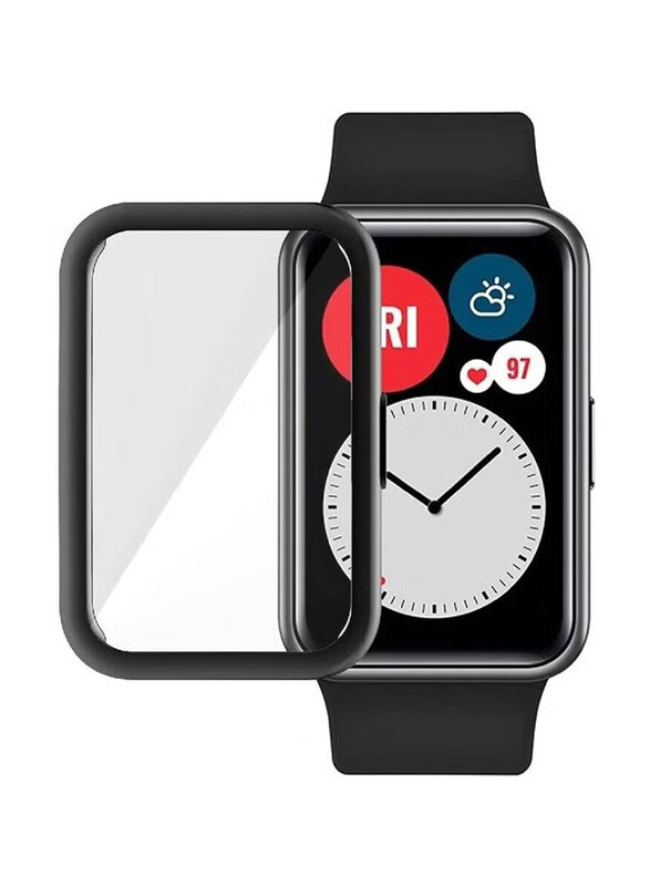 Generic Heavy-Duty Overall Full Body Protective TPU Anti-Scratch Cover for Huawei watch fit, Black
Generic Heavy-Duty Overall Full Body Protective TPU Anti-Scratch Cover for Huawei watch fit, Black