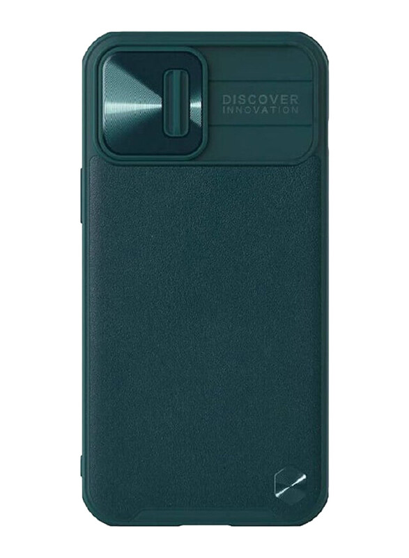 Nillkin Apple iPhone 13 Pro CamShield Leather Mobile Phone Case with Camera Protection, Green
Nillkin Apple iPhone 13 Pro CamShield Leather Mobile Phone Case with Camera Protection, Green