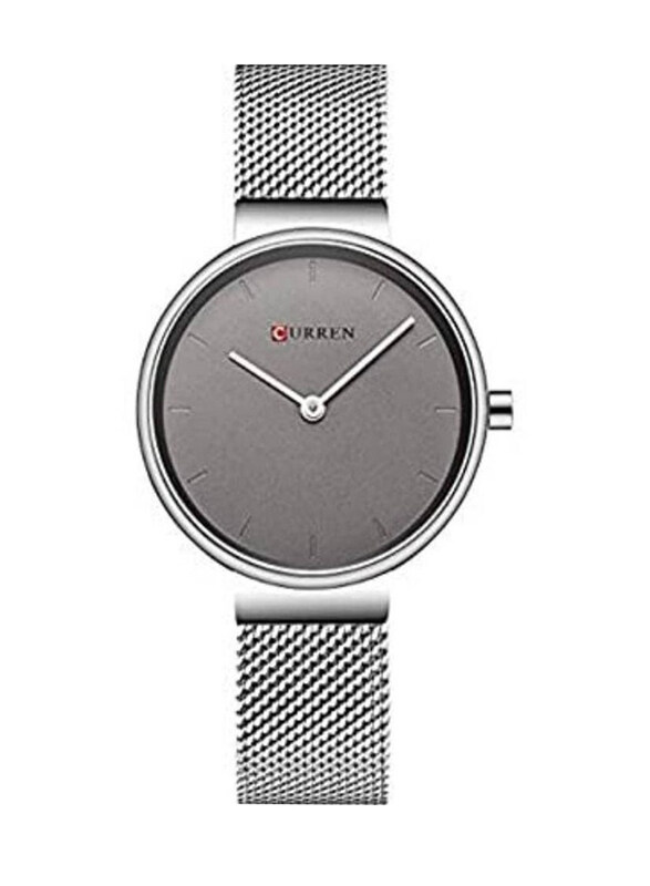 Curren Luxury Analog Watch for Women with Stainless Steel Band, Water Resistant, 9016, Silver-Grey
Curren Luxury Analog Watch for Women with Stainless Steel Band, Water Resistant, 9016, Silver-Grey