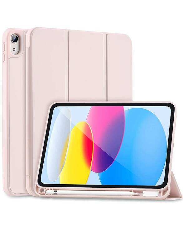 Dux Ducis Protective Soft TPU Smart Trifold Stand with Pencil Holder Case Cover For iPad Pro 12.9 Inch (2022/2021/2020) Blue
Dux Ducis Protective Soft TPU Smart Trifold Stand with Pencil Holder Case Cover For iPad Pro 12.9 Inch (2022/2021/2020) Blue