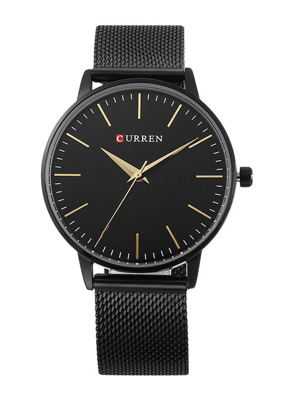 Curren Analog Watch for Women with Stainless Steel Band, Water Resistant, 2358895, Black
Curren Analog Watch for Women with Stainless Steel Band, Water Resistant, 2358895, Black